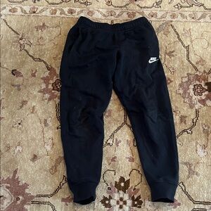 Nike Kids Dark Joggers with Logo